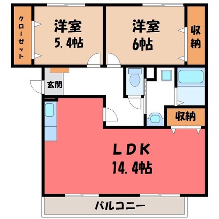 Prestige Court パーク館の物件間取画像